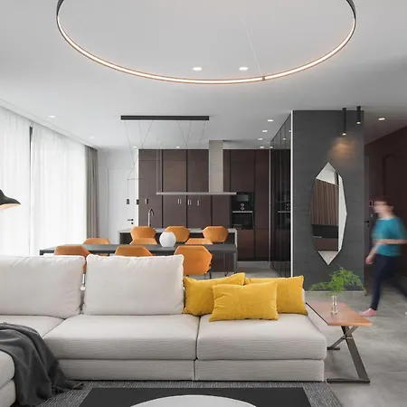 Modern Noble With Outdoor And Indoor Pool