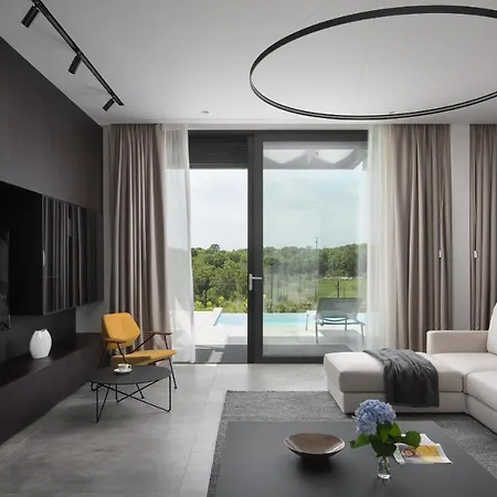 Modern Noble With Outdoor And Indoor Pool