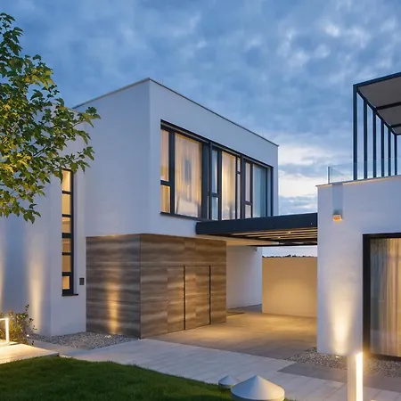 Modern Noble With Outdoor And Indoor Pool Villa